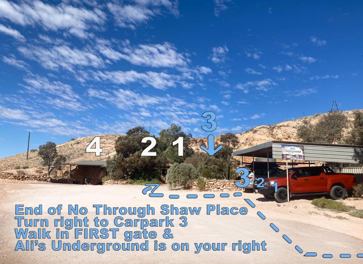 Ali's Underground Studio Coober Pedy Exterior foto