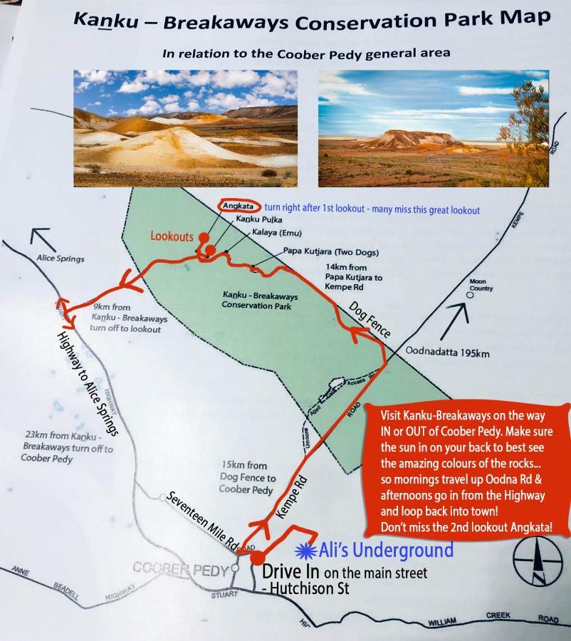 Ali's Underground Studio Coober Pedy Exterior foto